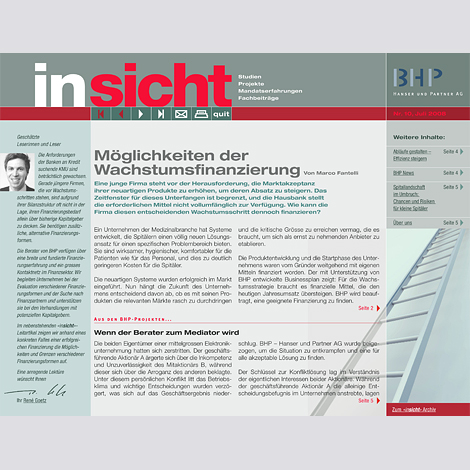 Detail InSicht Quarterly interactive PDF