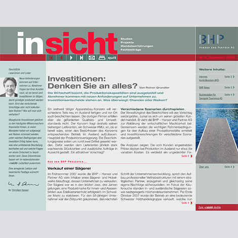 Detail InSicht Quarterly interactive PDF