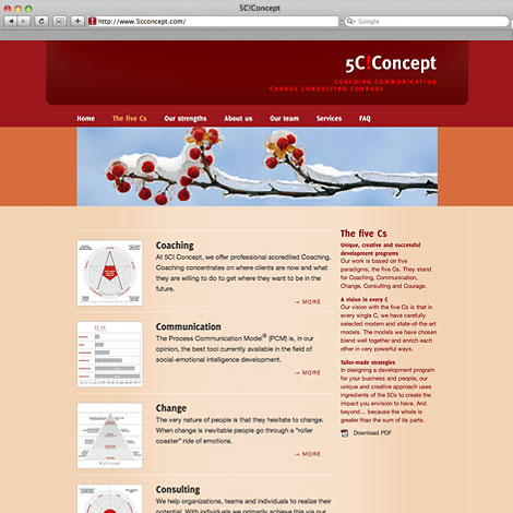 Detail 5C Webseite